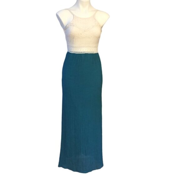 by & by Dresses & Skirts - Crochet Maxi dress